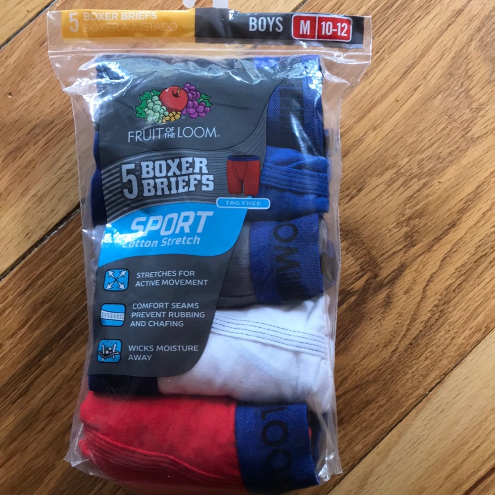 Boys boxer briefs (5 pairs)